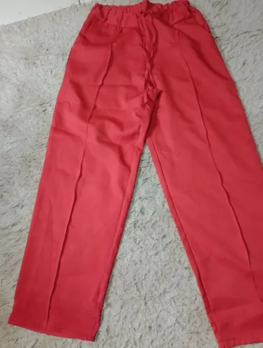 Calça Pantalona Vermelha