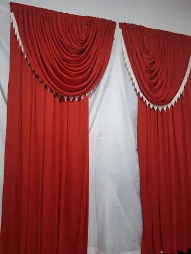 Cortina 2,00 X 1,80 para varão duplo