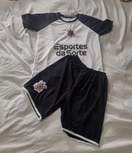 Conjunto Corinthians infantil
