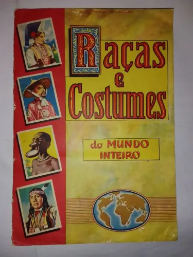 Álbum de figurinha aquarela completo