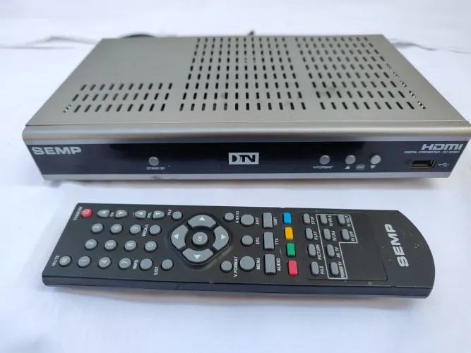 Conversor Digital Semp DC 2008H com Controle Remoto Original