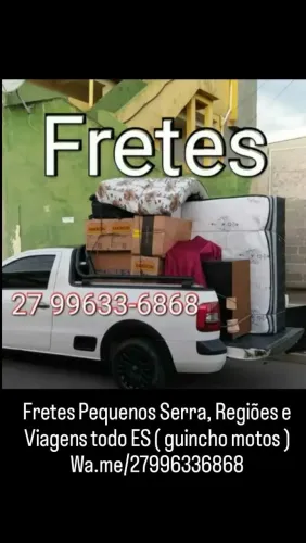 Frete Pequeno Serra Regiões e Viagens