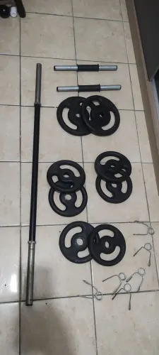 Anilhas e barras ...