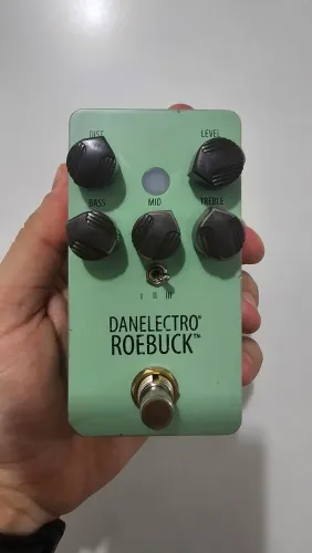 Pedal guitarra Danelectro Roebuck (clone ibanez Mosstortion)