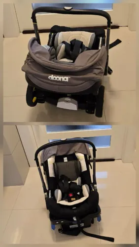 Carrinho de bebê Doona - 2 em 1 com Rodas Extras Originais