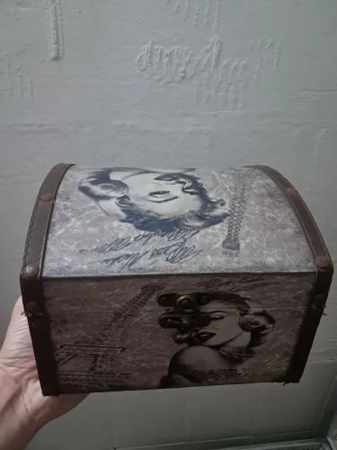 Baú Decorativo Marilyn Monroe