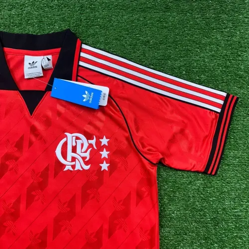 Camisa Flamengo adidas nova vermelha 