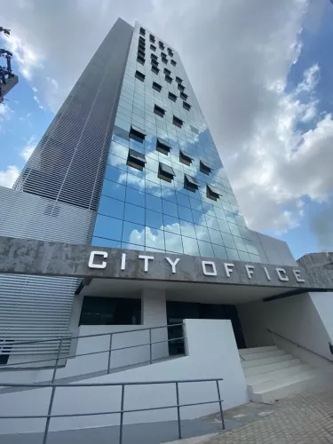Ed City Office 112m2, 4 salas, andar alto!