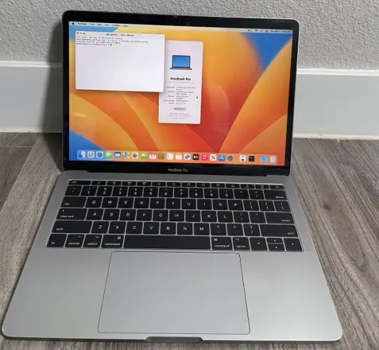 Apple Macbook Pro 2017 A1708 i5 2,3ghz 13 polegadas 8gb ram 256gb SSD Ventura