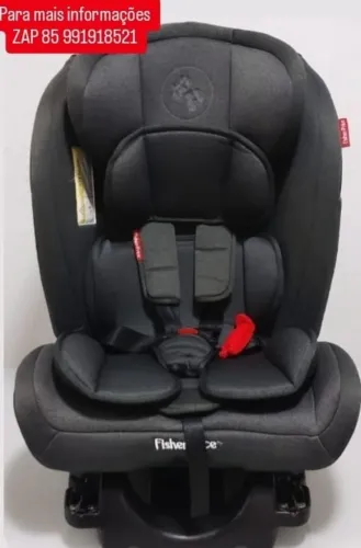 Cadeirinha infantil para carro Fisher Price com isofix  Aparti de 0 a 36 kg 