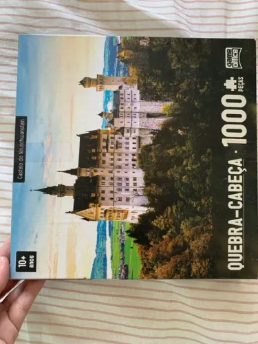 Quebra-cabeça Castelo de Neuschwanstein 1000 Peças