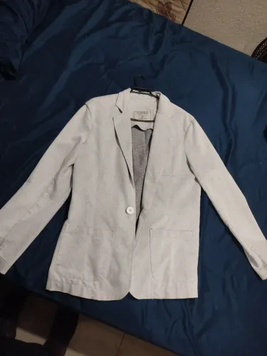 Blazer masculino cinza Scaranza
