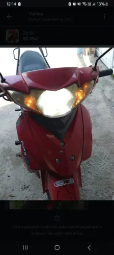 Zig 50 pouco usada, troco 