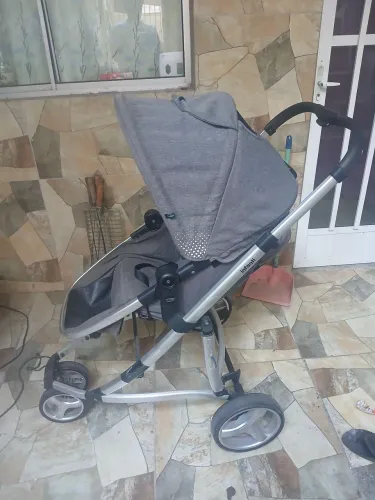 Carrinho de bebê infanti + bebê conforto + base