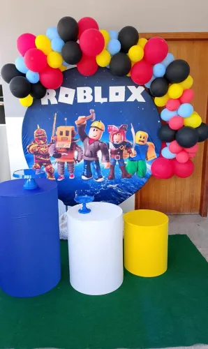 Decoração tema Roblox 