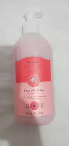 Loção Desodorante Hidratante Framboesa O Boticário