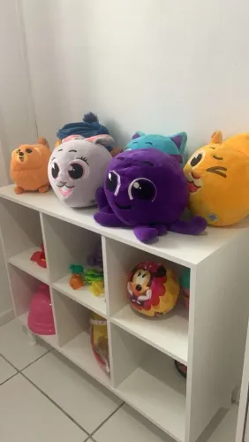 Estante Nichos Organizadora Infantil Branca