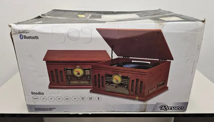 Raveo Stadio - Toca-Discos com Bluetooth