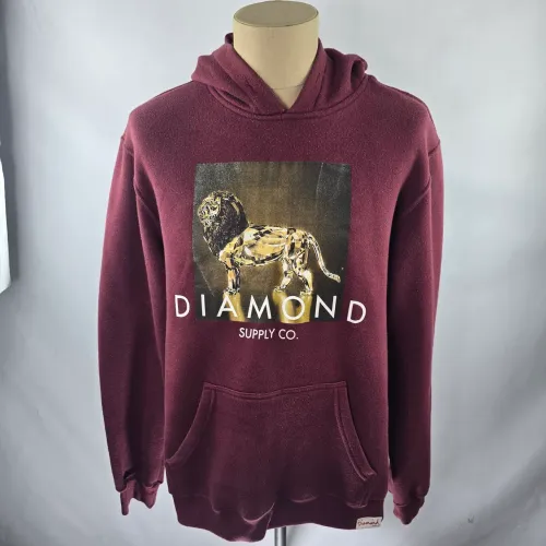 Moletom Diamond original GG vor bordô masculino 