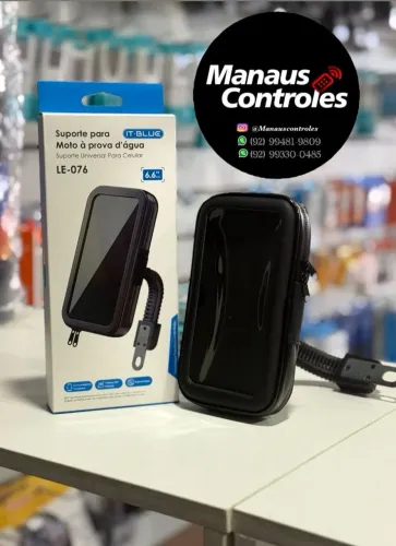 Suporte de celular impermeável 2 modelos disponíveis