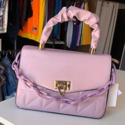 Bolsa feminina rosa