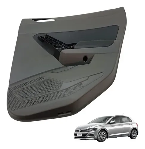 Forro Porta Traseira Lado Direito Vw Polo Tsi 2018 2019 2020 6ea868010b