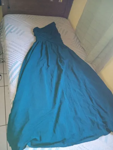 Vestido verde de festa