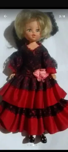 Boneca antiga Susi espanhola prima da Susi anos 70 estrela