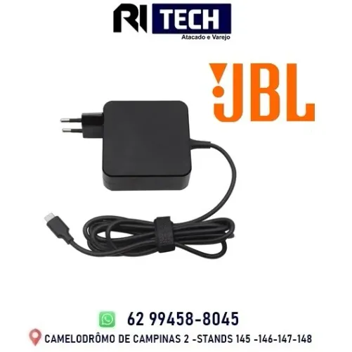 Fonte Carregador Compative Jbl Xtreme 3 Xtreme 4 Original - Tipo C - 5V a 20V