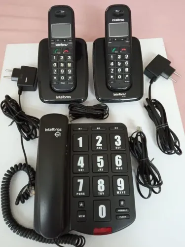2Telefones sem Fio Digital Ts 63