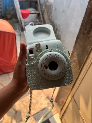 ? Câmera Instax Mini 12 ? Kit Completo!  ? Cor: Verde Menta  ? R$ 550