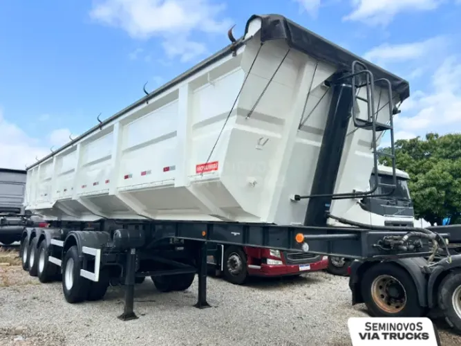CARRETA BASCULANTE MORUMBI 4 EIXOS - 2021/2022 - Branca - 40m³