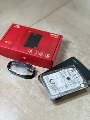 HD 2,5" com Case Nova CH-300