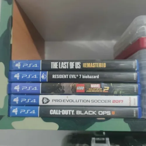 Jogos de Playstation 4 Originais Usados