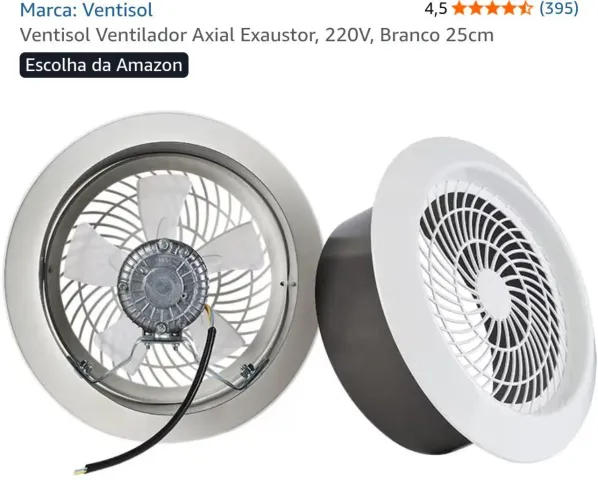 Vendo exaustor 