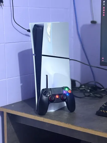 Ps5 slim com leitor de disco - Na caixa