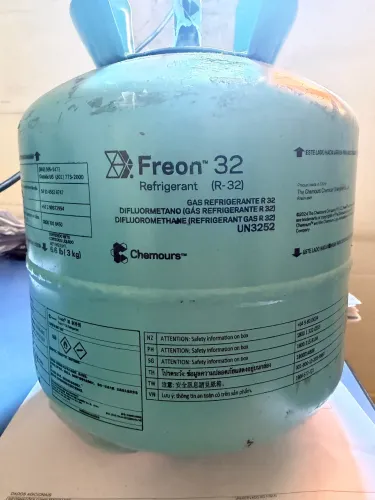Gás R32 freon