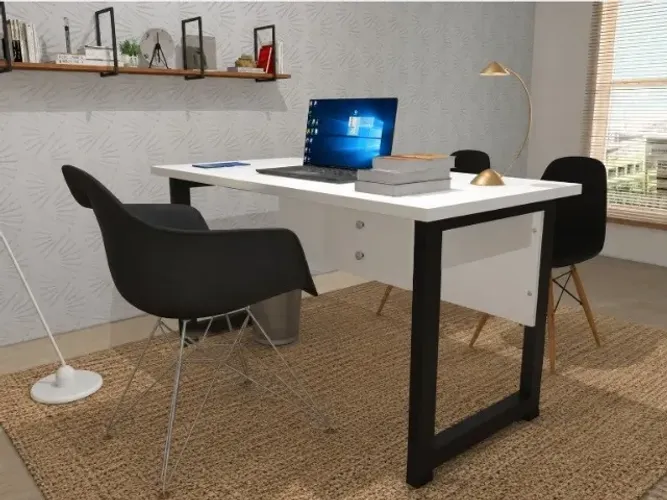 Mesa de Escritório Delluxe Office: L100cm x P50cm x A74cm