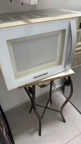 Micro-ondas Brastemp branco 110V