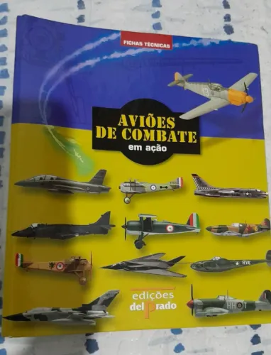Fichário Aviões de Combate em Ação Del Prado