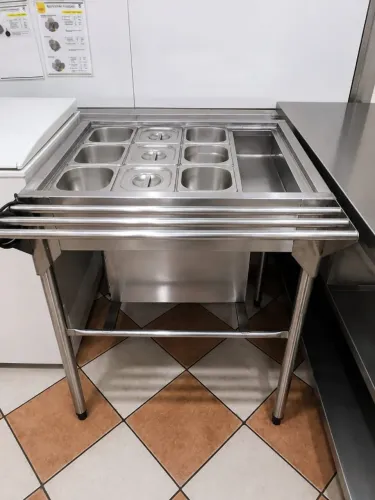 Buffet Frio / Pista Fria Inox - 12 cubas - 127V