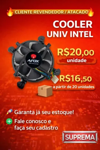 COOLER PRA PROCESSADOR INTEL UNIVERSAL