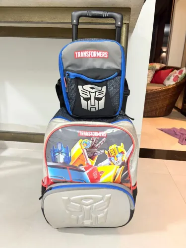 Mochila e lancheira Transformers - Sestini