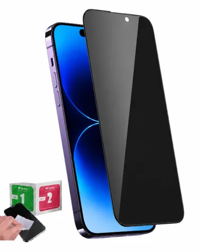 Película de Vidro 3D Privativa para IPhone 16Pro, 17, 17Pro - Produto Genérico 