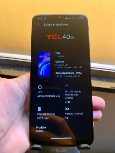 Celular Android TCL 40se Seminovo