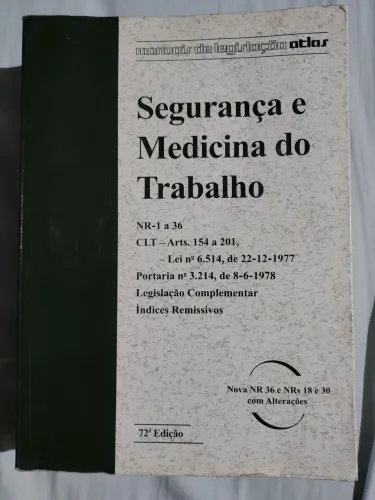 Segurança e Medicina do Trabalho 