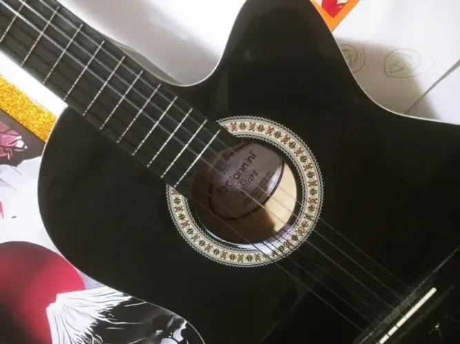 Violão Eletroacústico Flat Cutaway Nylon NF-14