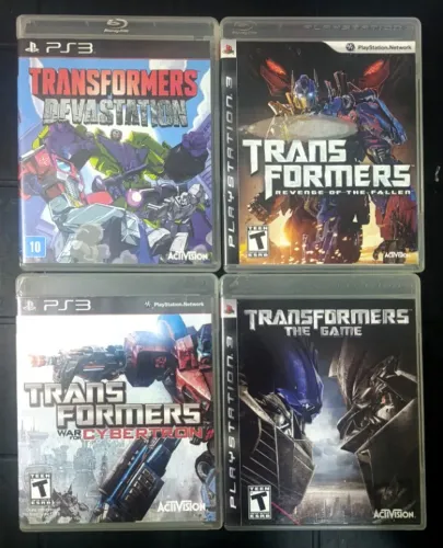 Lote Transformers Ps3 - Ac cartão e Olx pay temos outros jogos