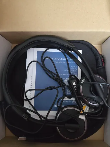 Fone Plantrinics BLACKWIRE C520-M - Nunca usado