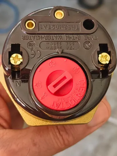 Resistência Boiler 1500w 220v Termostato Cumulus